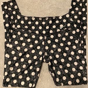 Nike Dri Fit Leggings Polka Dot